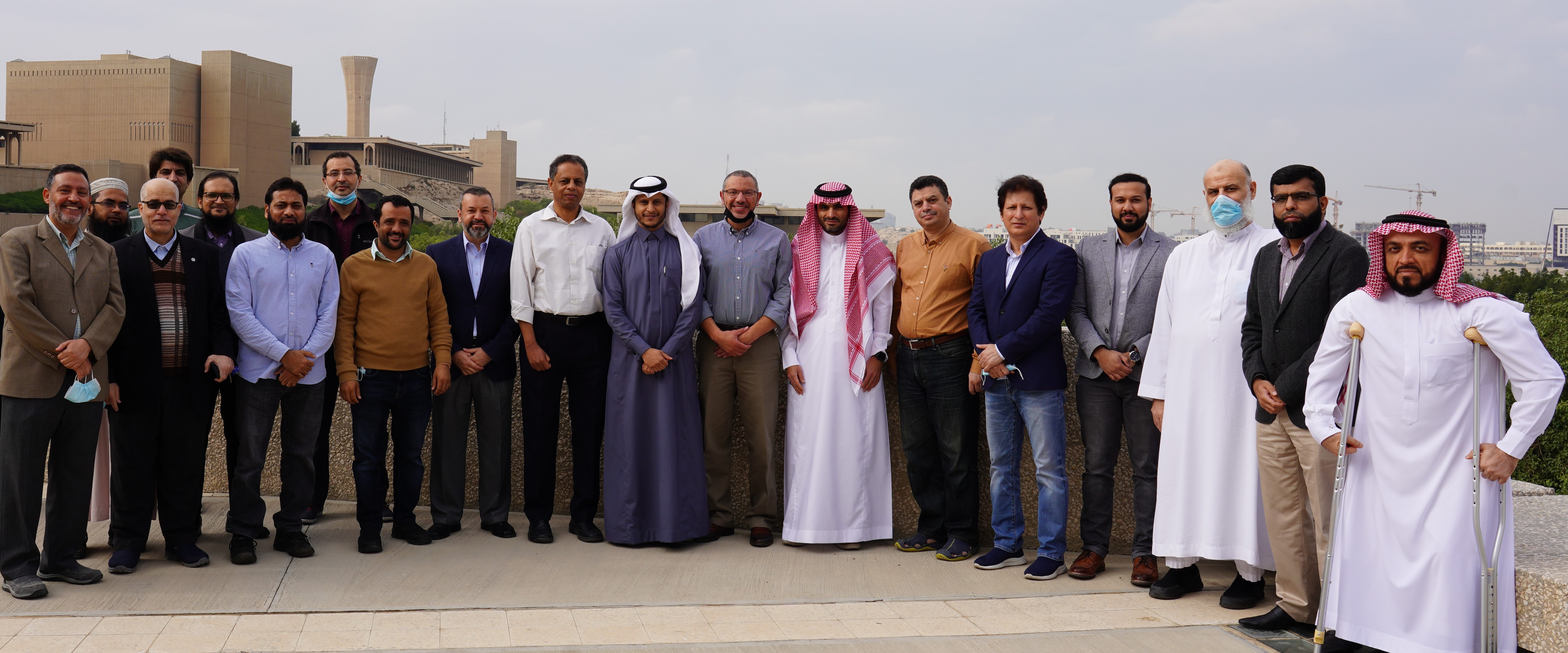Faculty outdoor group