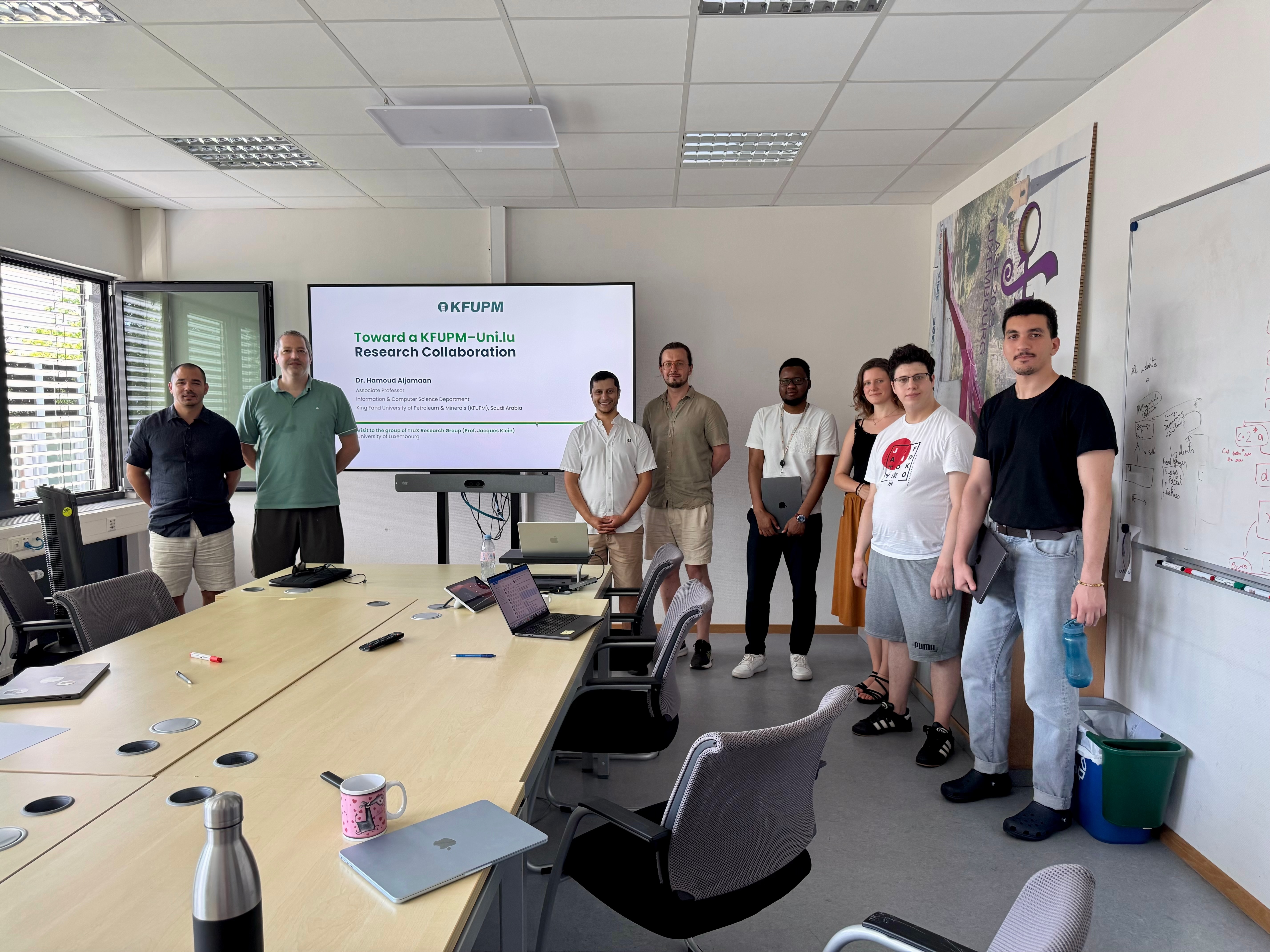 KFUPM–Uni.lu research collaboration visit