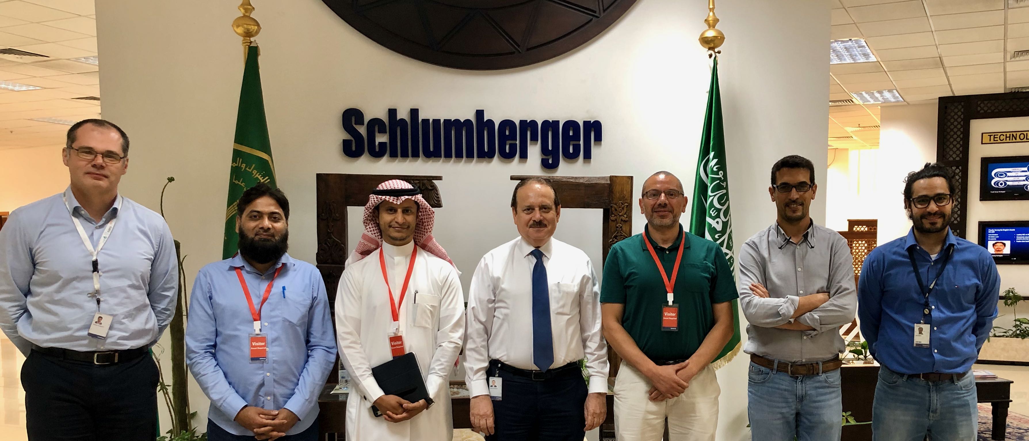Schlumberger visit